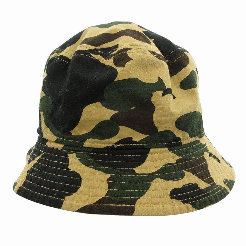 A Bathing Ape 迷彩 バケットハット A BATHING APE - A BATHING APE アベイシングエイプ