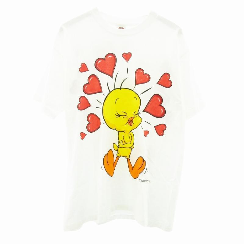 90s ヴィンテージ Tシャツ ルーニーテューンズ トゥイーティー