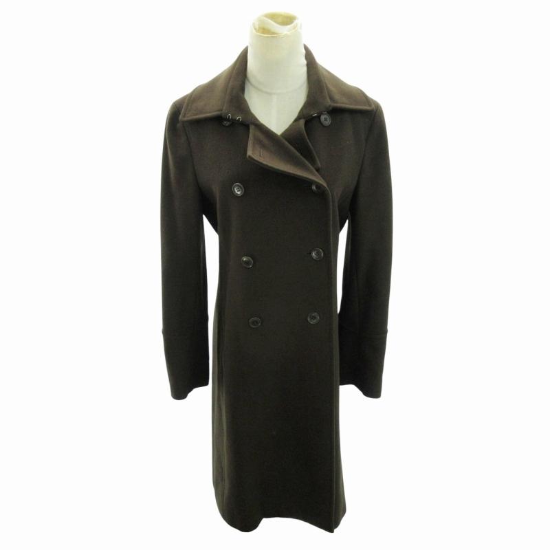 美品 theory luxe アンゴラ混 ピーコートレディースM theory luxe