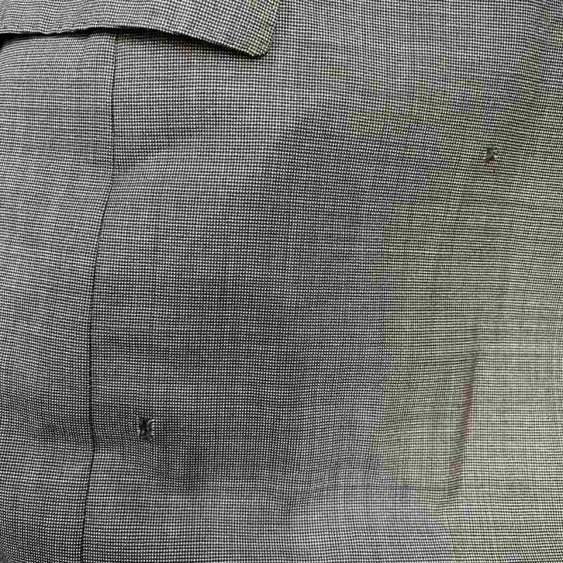 コルネリアーニ　千鳥格子　super100's テーラード ジャケット　XL トリコットコーデュロイ千鳥格子プリントテーラードジャケット