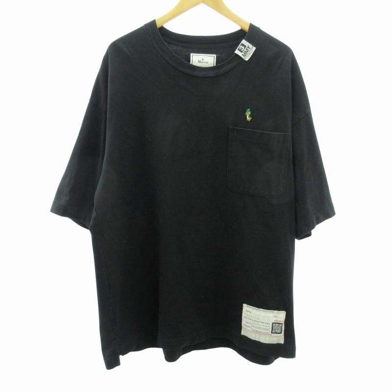 ミハラヤスヒロ MIHARA YASUHIRO 美品 24AW duck embroidery tee T  