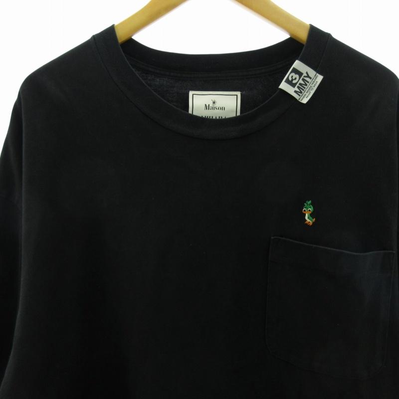 ミハラヤスヒロ MIHARA YASUHIRO 美品 24AW duck embroidery tee T  