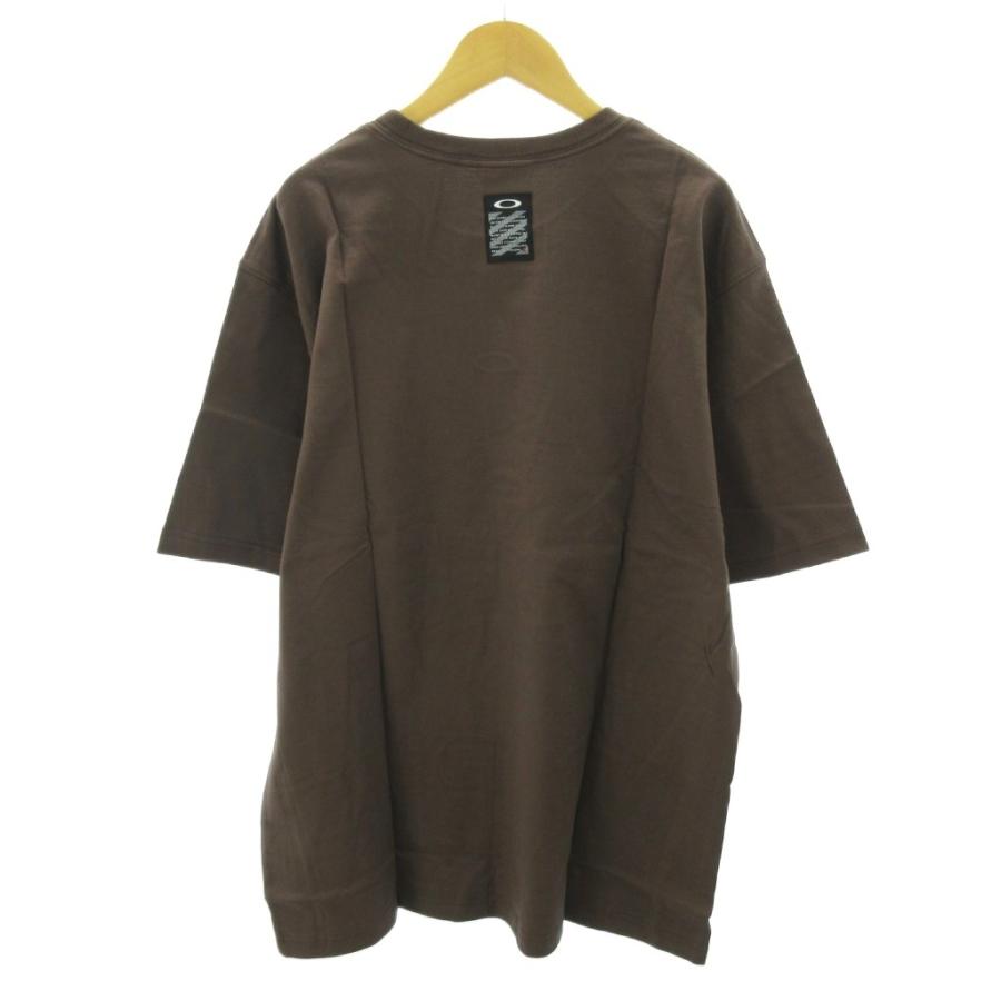 未使用品 オークリー OAKLEY タグ付き 00s Tシャツ ロゴ 刺繍 半袖 XL