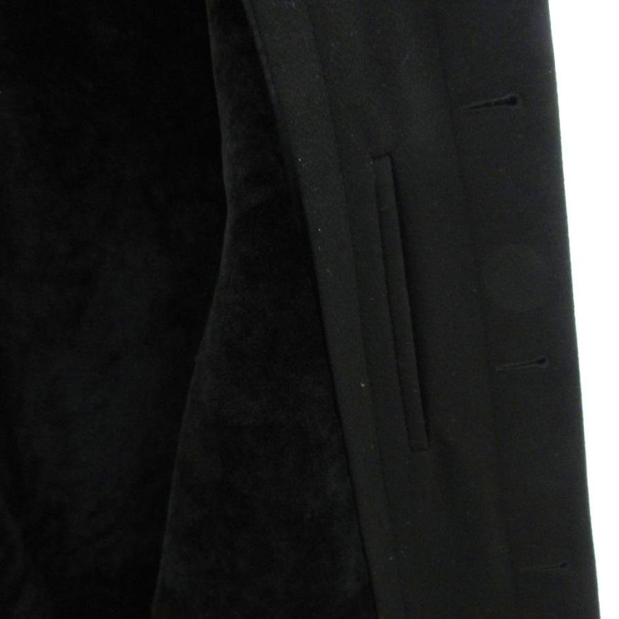 ディオールオム Dior HOMME 希少 ステンカラーコート ボアライナー付