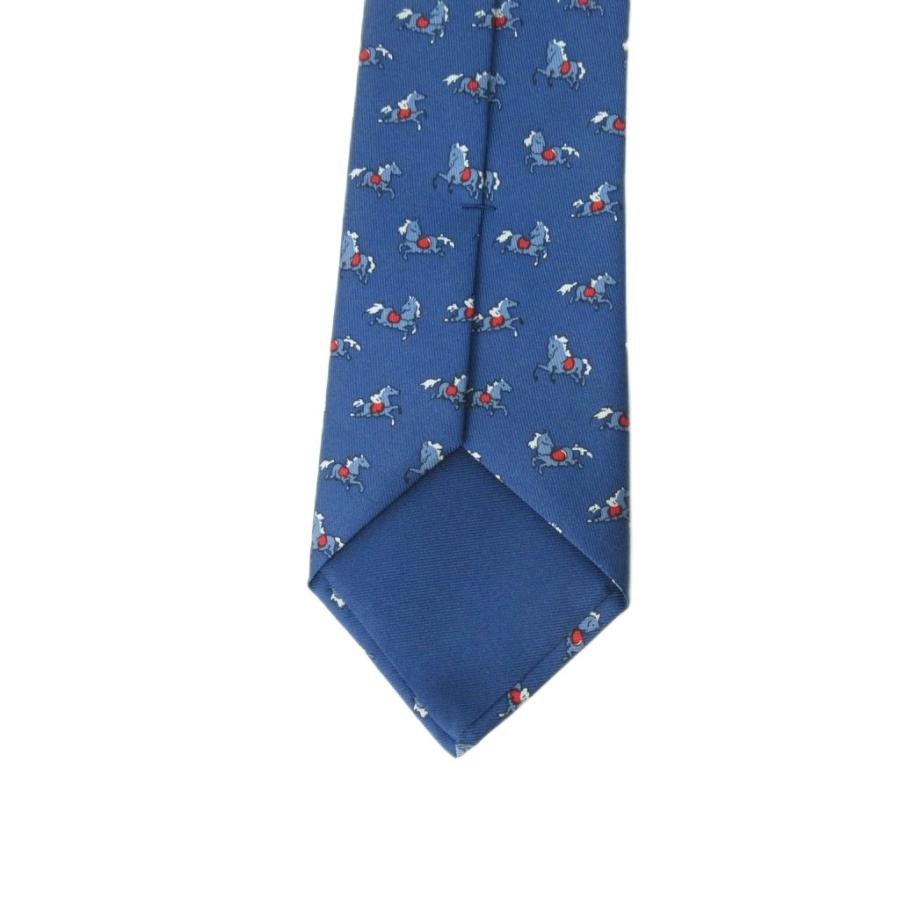 HERMES（エルメス） 未使用品 タグ付き ネクタイ シルクツイルタイ