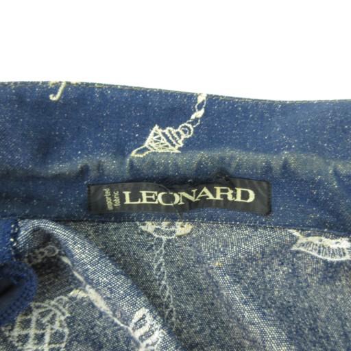 LEONARD（レオナール） ヴィンテージ 金ボタン テーラード ジャケット 