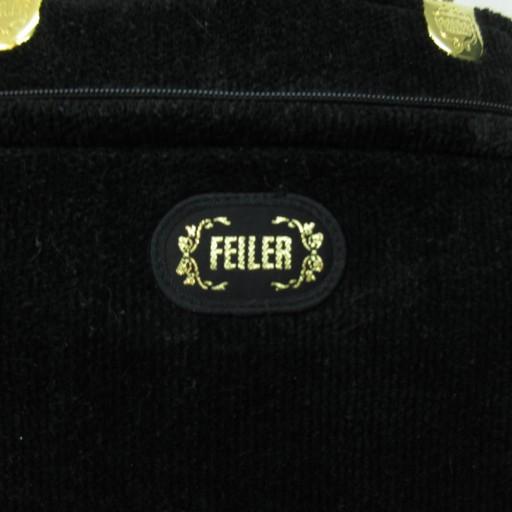 フェイラー FEILER 極美品 花がら ハンドバッグ シュニール織