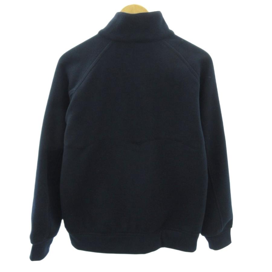 VAN ネイビー ジップアップ ウール ジャケット 未使用品 ヴァン