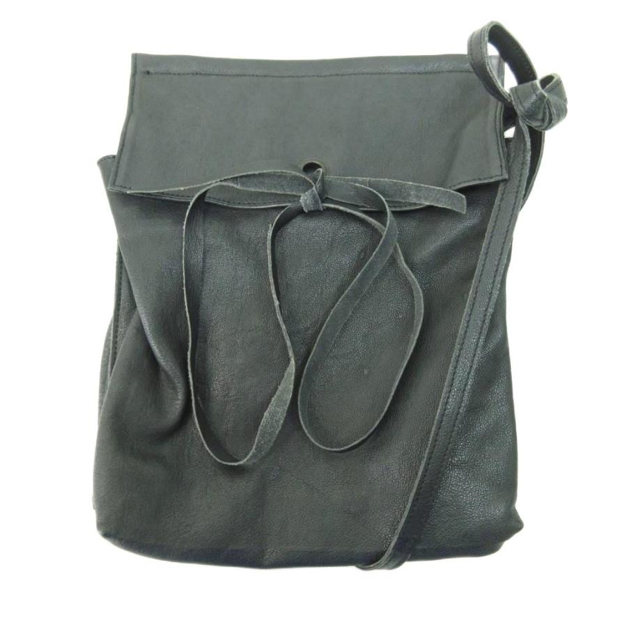 Ann DEMEULEMEESTER（アン ドゥムルメステール） 本人期 レザー シワ