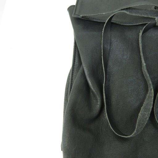 Ann DEMEULEMEESTER（アン ドゥムルメステール） 本人期 レザー シワ