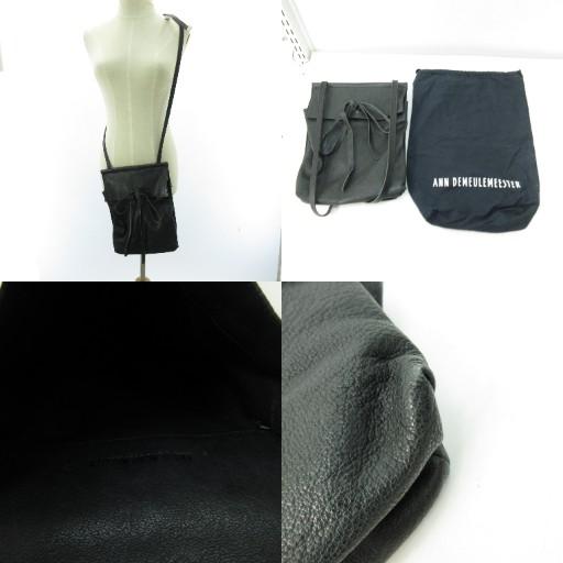 Ann DEMEULEMEESTER（アン ドゥムルメステール） 本人期 レザー シワ