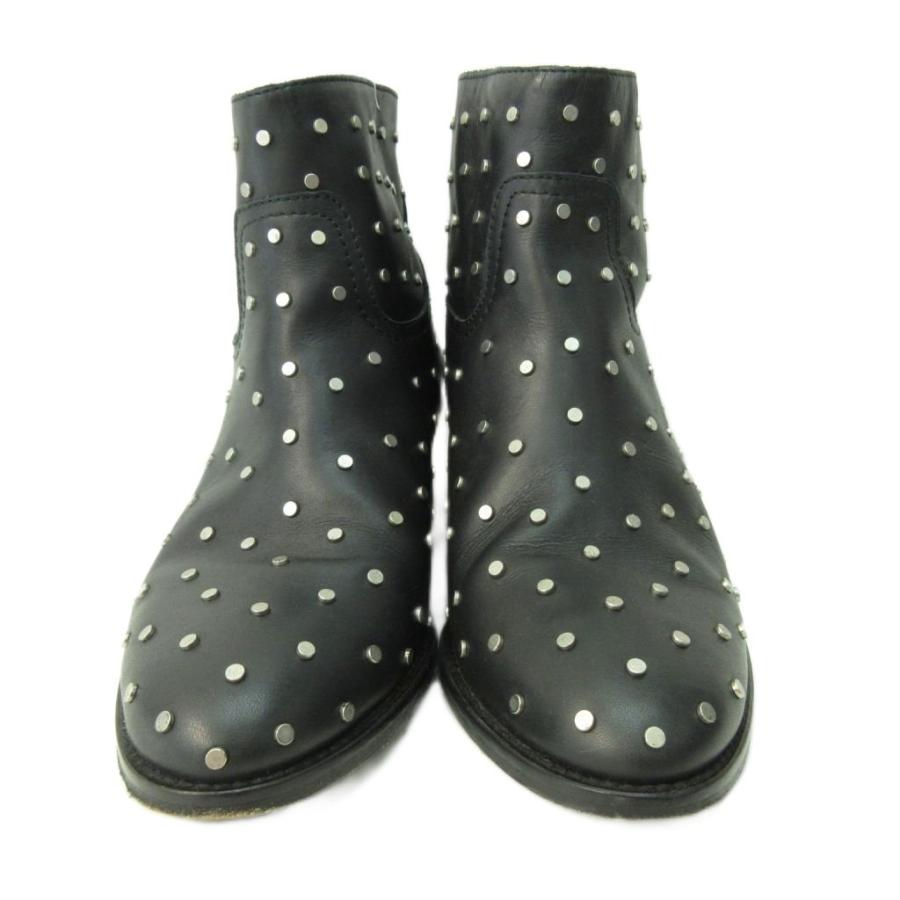 ザディグ エ ヴォルテール ZADIG & VOLTAIRE レザー スタッズ ショート