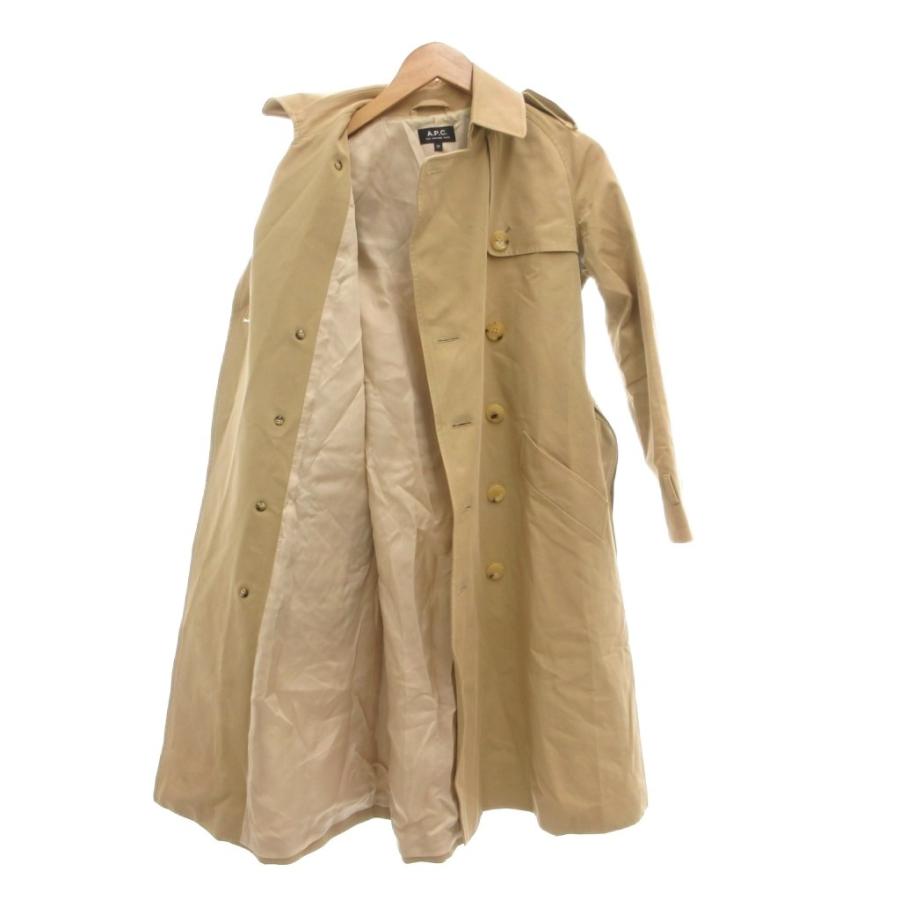 極美品✨　A.P.C アーペーセー　トレンチコート　フランス製　コットン100% A.P.C - A.P.C. トレンチコート 36 TRENCH VENDEE 20P JPSの通販 by