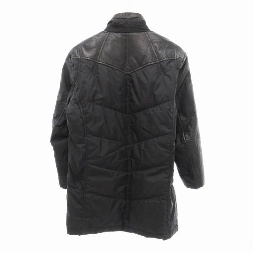 カステルバジャック CASTELBAJAC SPORT 羊革 切替 ダウンコート