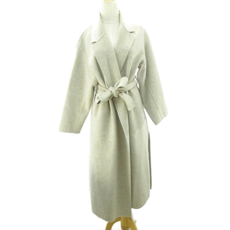 プラージュ Plage 美品 ハミルトン テーラード コート ベージュ 34 約