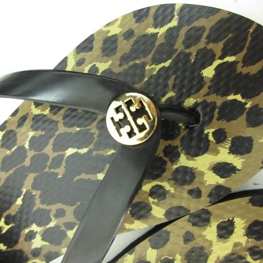 TORY BURCH トリーバーチ タグ付き レオパード柄 ビーチ サンダル