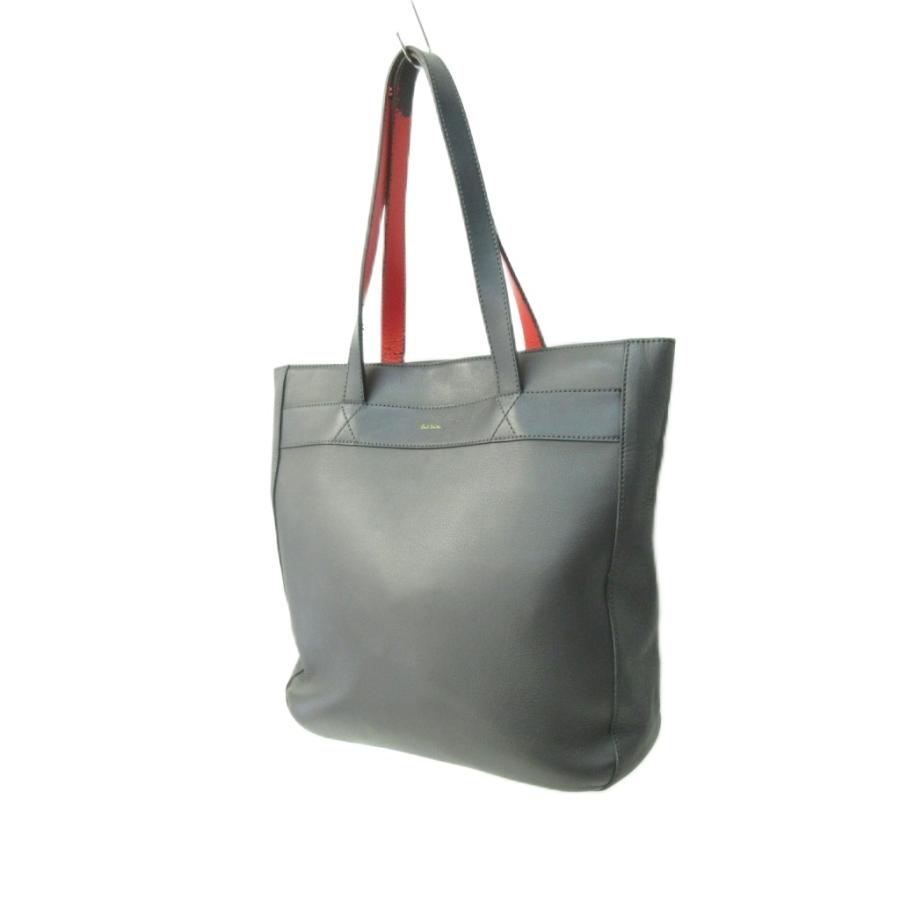 Paul Smith（ポール・スミス） トートバッグ ロゴ プリント レザー