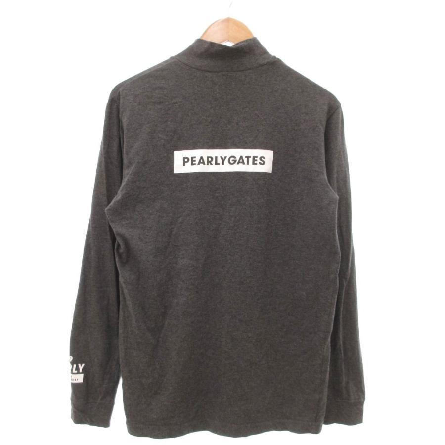 パーリーゲイツ PEARLY GATES ニット カットソー ゴルフウェア モック