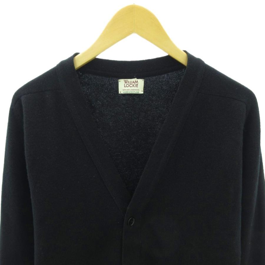 ウィリアムロッキー WILLIAM LOCKIE ニット カーディガン ウール 長袖