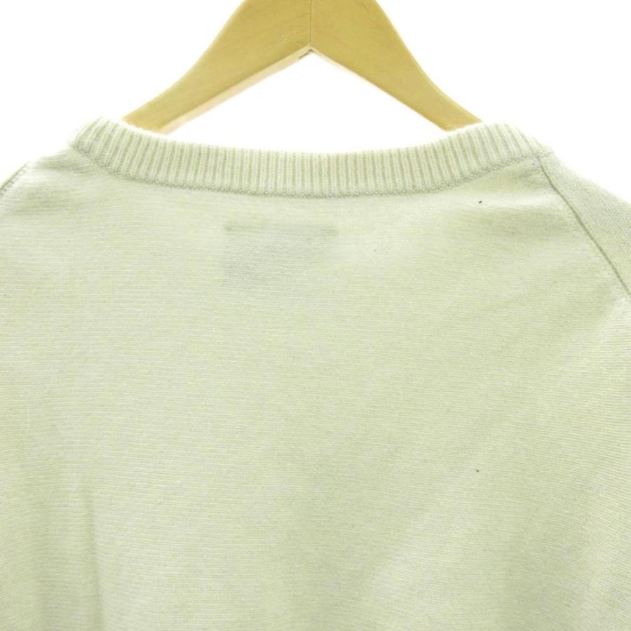 【中古】タカヒロミヤシタザソロイスト TAKAHIRO MIYASHITA The Soloist. ニット セーター カシミヤ混 白 ホワイト 約M タカヒロミヤシタザソロイスト TAKAHIRO MIYASHITA The Soloist