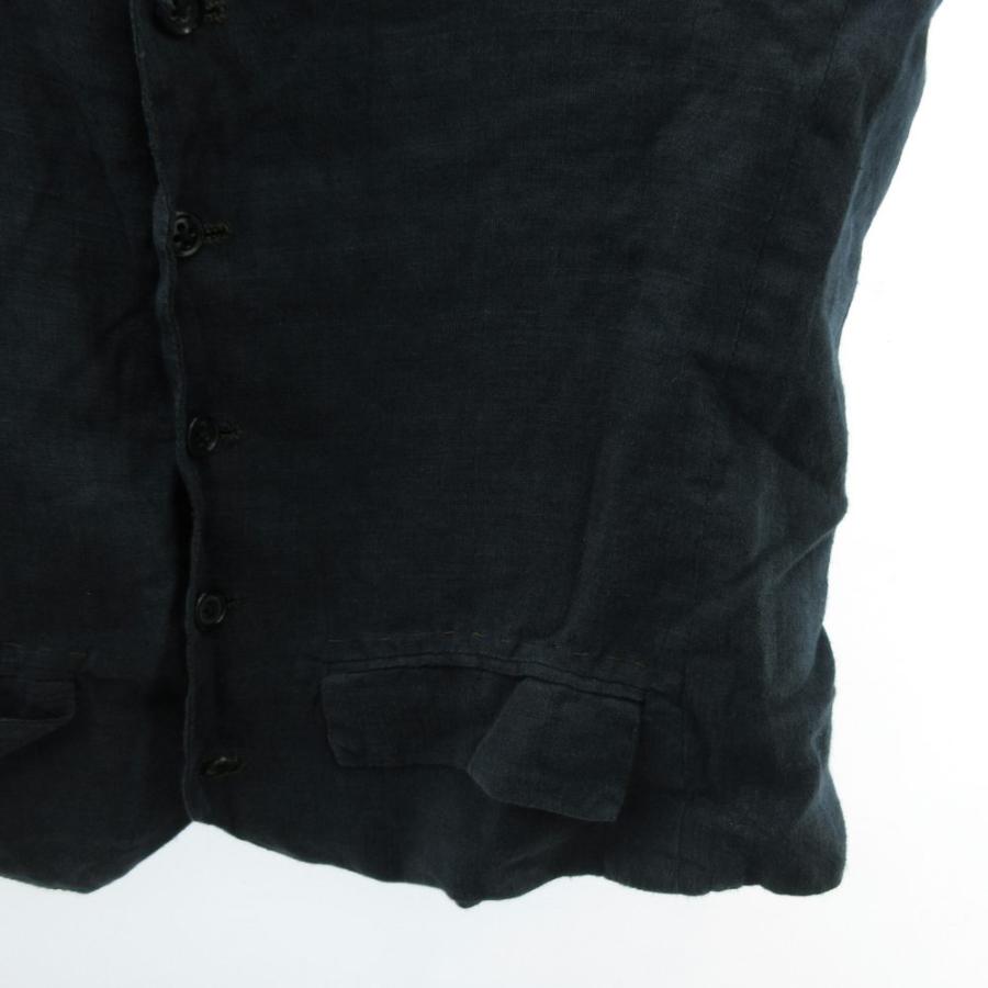 ジェフリービースモール GEOFFREY B. SMALL リネン ベスト ジレ