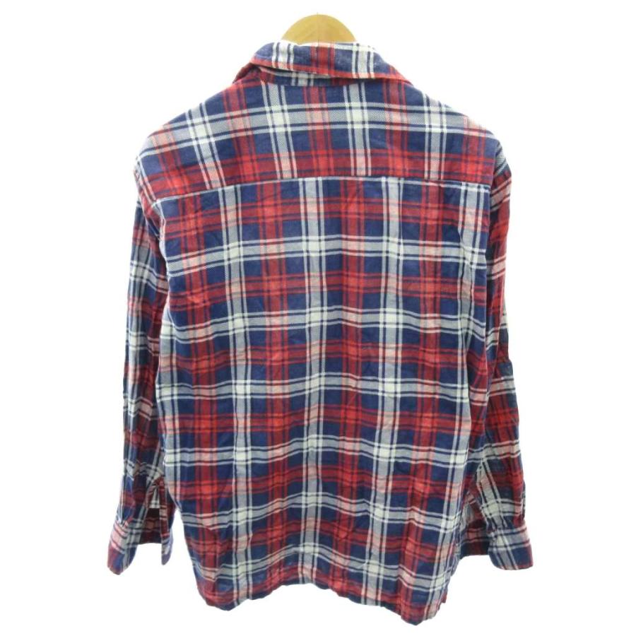 ヴィンテージ VINTAGE Mervyn's 70s プリントネル フランネルシャツ