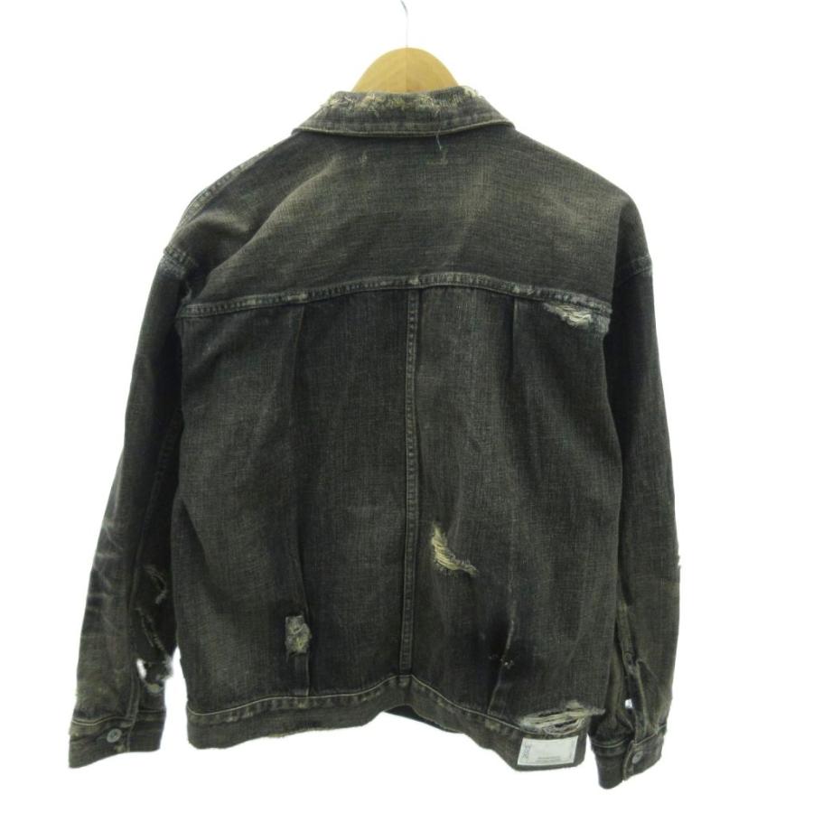 NEIGHBORHOOD デニムジャケット Mサイズ デニムジャケット WASHED BLACK DENIM TYPEー4