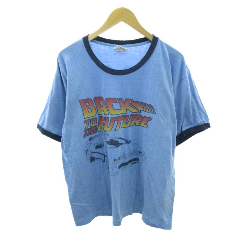 ヴィンテージ VINTAGE thunder creek 80s リンガーTシャツ バック