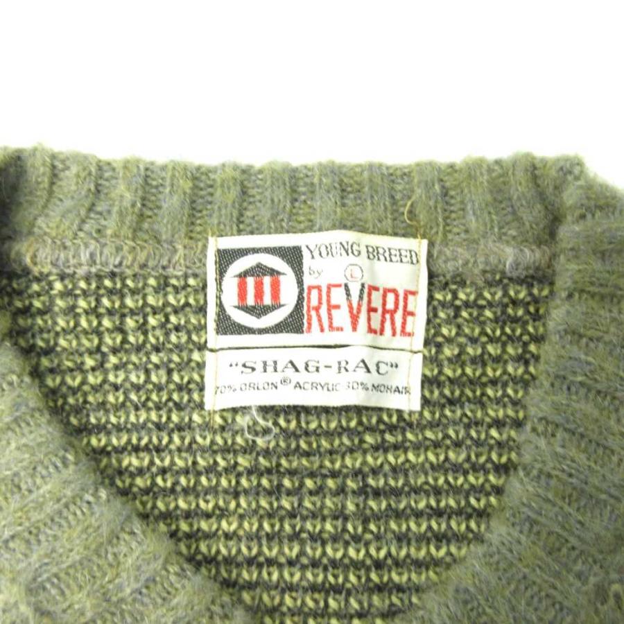 ヴィンテージ VINTAGE レヴィア REVERE 60s ニット カーディガン 
