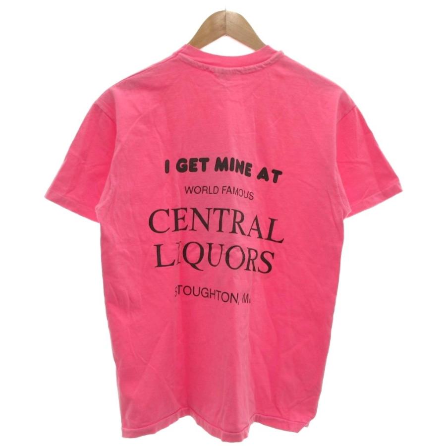 ヘインズ Hanes 90s Tシャツ プリントT 半袖 L ピンク /YJ メンズ