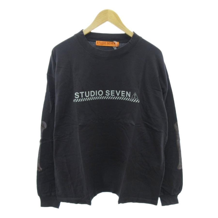 未使用品 スタジオセブン STUDIO SEVEN タグ付き Tシャツ ロゴ