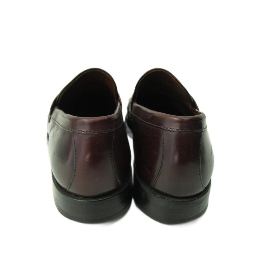 【中古】アレンエドモンズプレシディオ レザーシューズ ローファー 革靴 茶 ブラウン USA製 9D 3872 約27.5cm アレンエドモンズ Allen Edmonds Presidio プレシディオ レザー