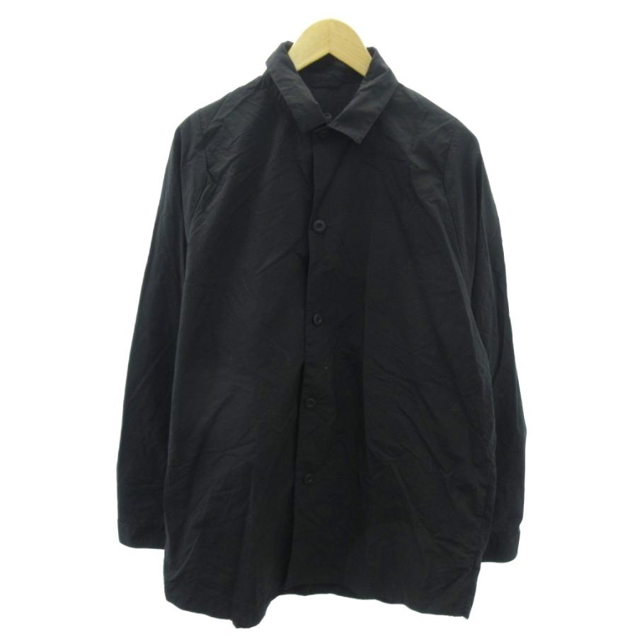 ✨極美品 テアトラ PACKABLE CARTRIDGE SHIRT ブラック テアトラ TEATORA CARTRIDGE SHIRT PACKABLE シャツ ナイロン 長袖 黒