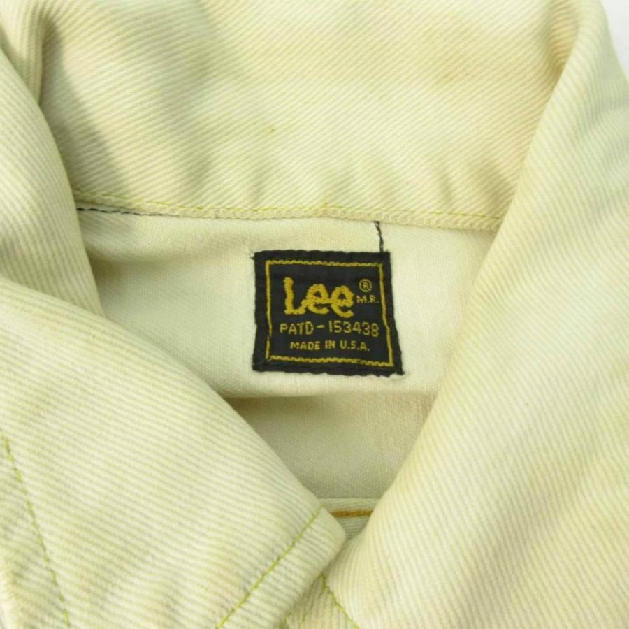 Lee（リー） ヴィンテージ 80s 101J ホワイトデニムジャケット