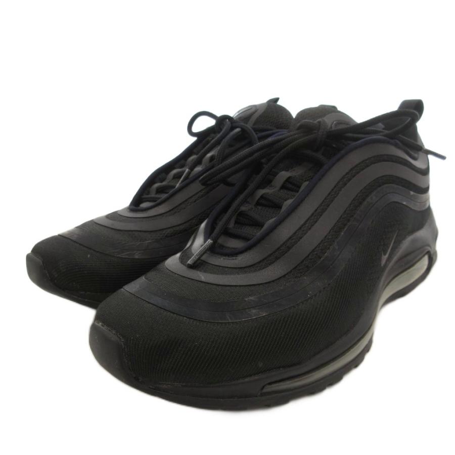 Nike スニーカー 黒 エアクッション付き ナイキ スニーカー メンズ ワッフル ワン レザー NIKE DX9428-001