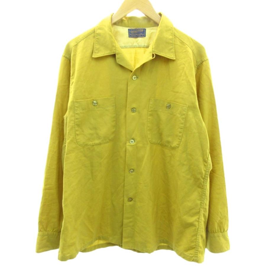 ペンドルトン PENDLETON 60s ヴィンテージ ボード ウール シャツ 開襟