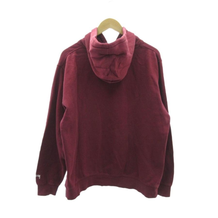 STUSSY（ステューシー） STUSSY old 00s〜 SSリンク ロゴ パーカー 赤