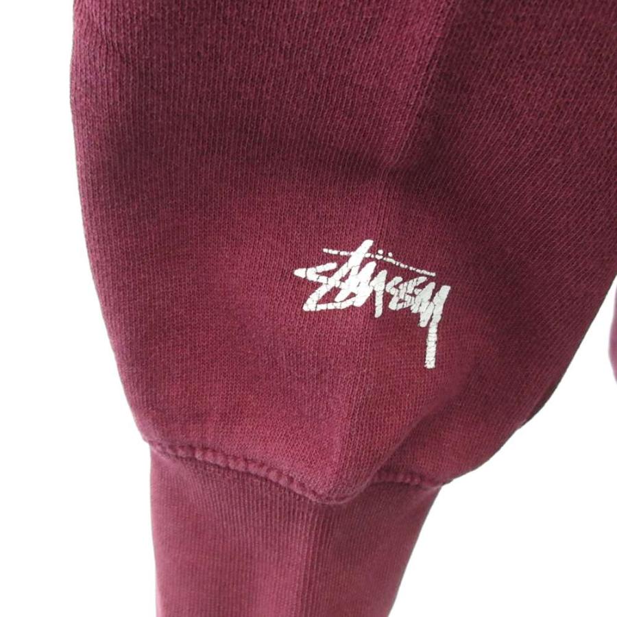 STUSSY（ステューシー） STUSSY old 00s〜 SSリンク ロゴ パーカー 赤