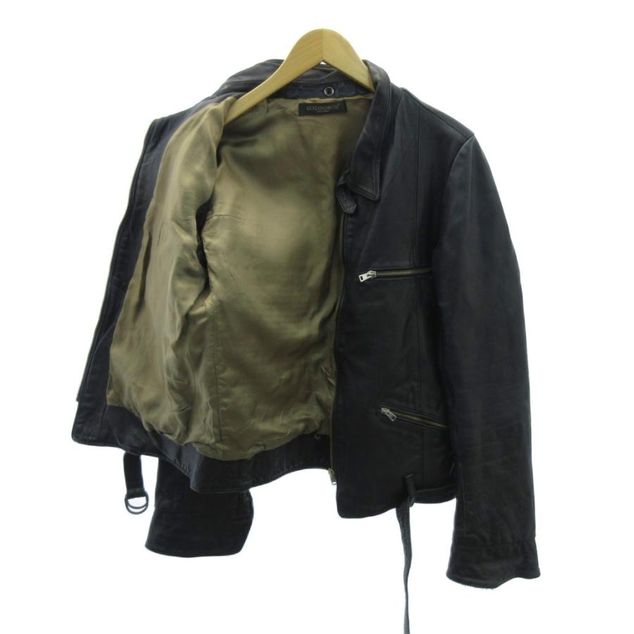 GOLDEN  - 【専用出品】ゴールデングース　イタリア製　本革　ジャケット　XS ゴールデングース GOLDEN GOOSE シングルライダース レザージャケット