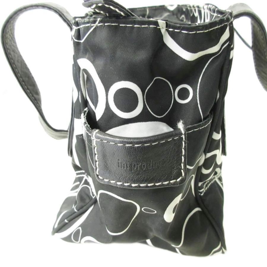 アイムプロダクト im product イッセイミヤケ 総柄 トートバッグ 黒