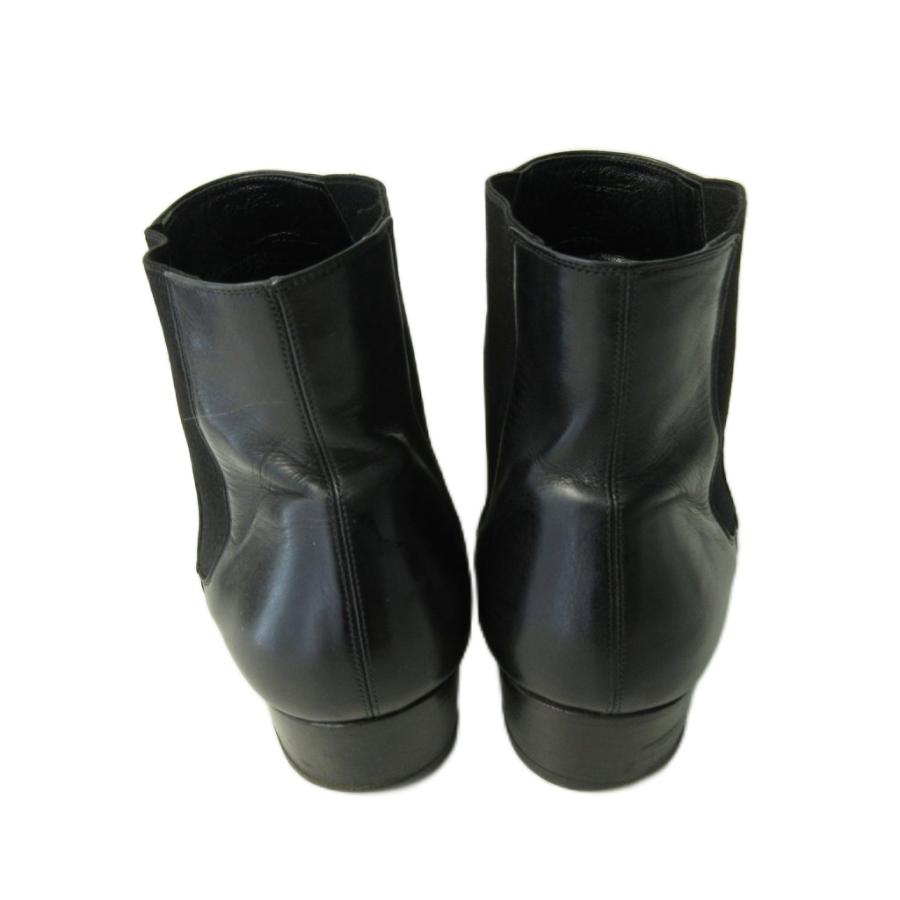 サンローランパリ　SAINT LAURENT Paris 14aw ブーツ サンローラン パリ SAINT LAURENT PARIS サイドゴア ブーツ レザー 黒