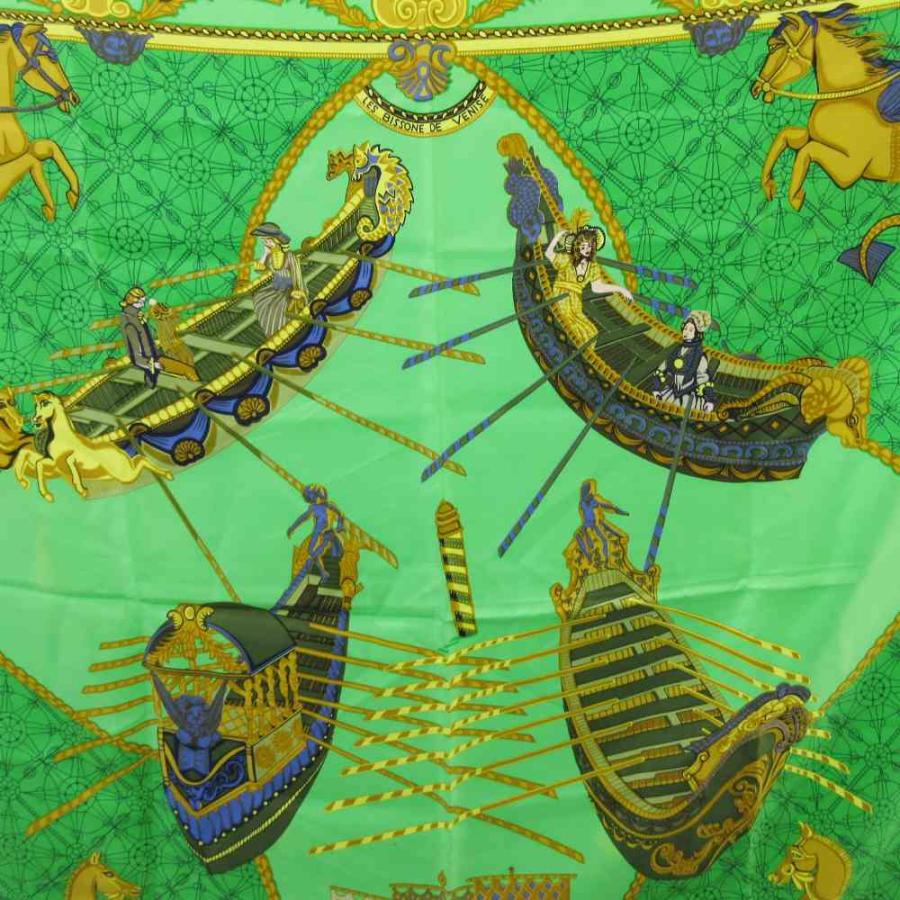 HERMES（エルメス） カレ90 スカーフ LES BISSONE DE VENISE ヴェニス 