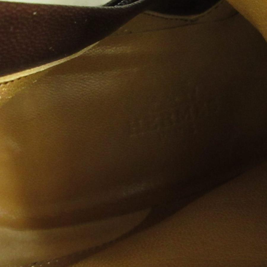 HERMES（エルメス） サイドジッパー ショートブーツ ヒール 茶 