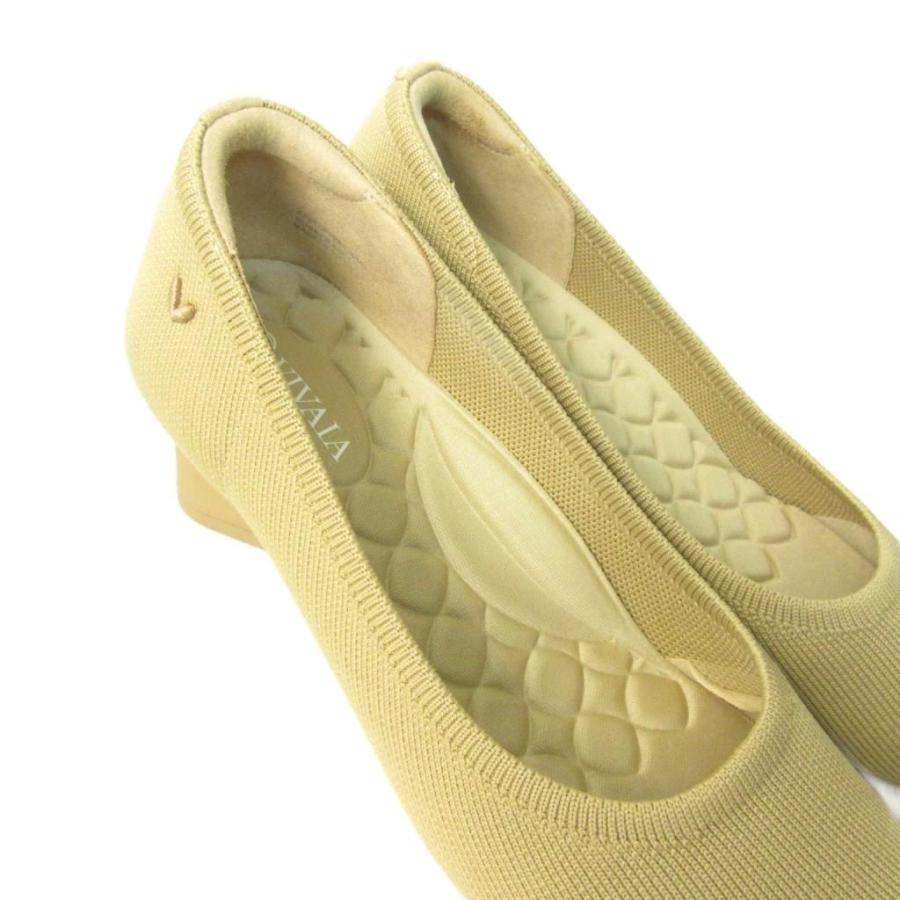 ビバイア VIVAIA 美品 パンプス シューズ チャンキーヒール キャンバス