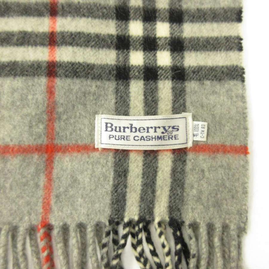 バーバリーズ Burberrys 美品 カシミヤ ノバチェック マフラー