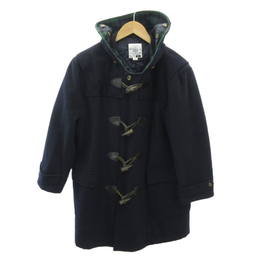 J.PRESS ネイビー ダッフルコート 2L J.PRESS（J.プレス） ダッフルコート コート Jackal 140s ソフト