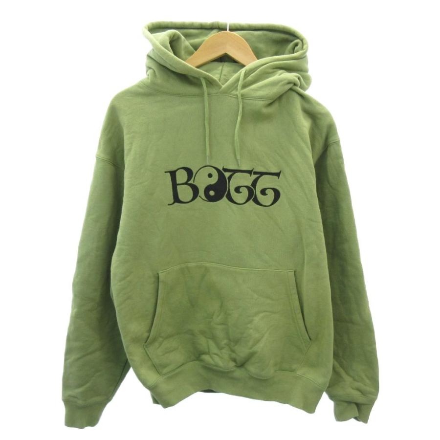 ボット BoTT 24年 プルオーバー パーカー フーディ ロゴ 刺繍 長袖 XL
