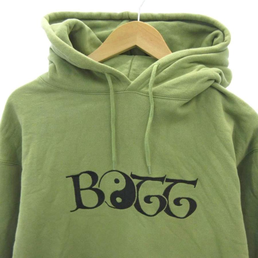 ボット BoTT 24年 プルオーバー パーカー フーディ ロゴ 刺繍 長袖 XL
