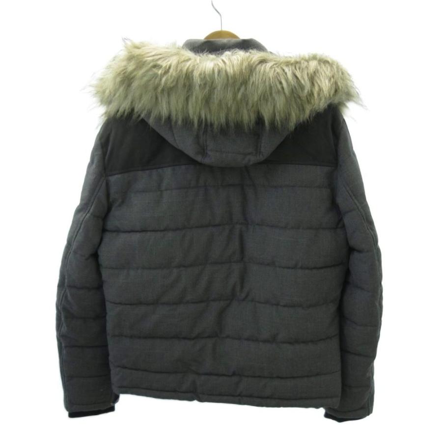 ZARA（ザラ） 中綿ジャケット ブルゾン フード フェイクファー M 