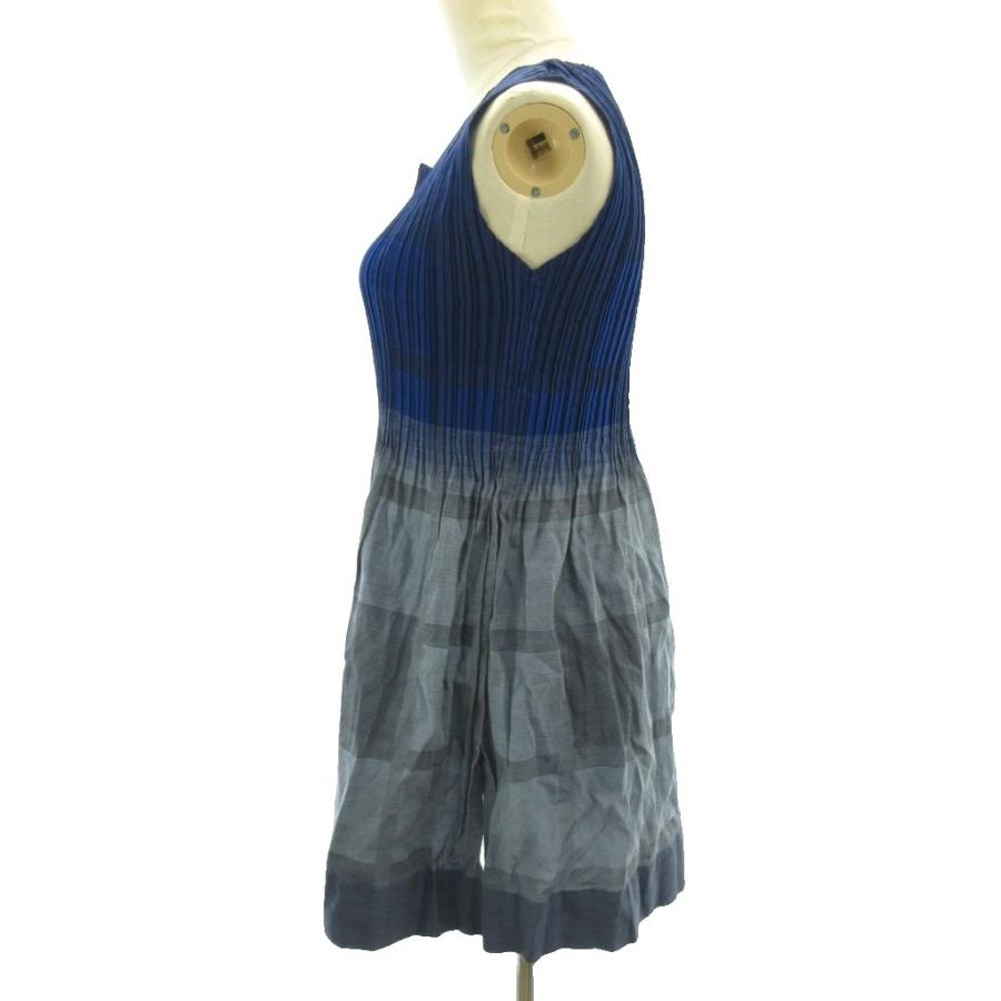 ISSEY MIYAKE（イッセイミヤケ） 消しプリーツ チュニック ワンピース